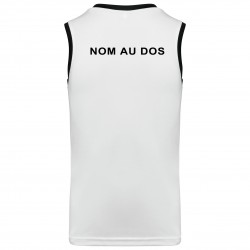 Personnalisation au dos