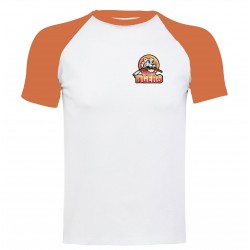 T-shirt coton bicolore adulte
