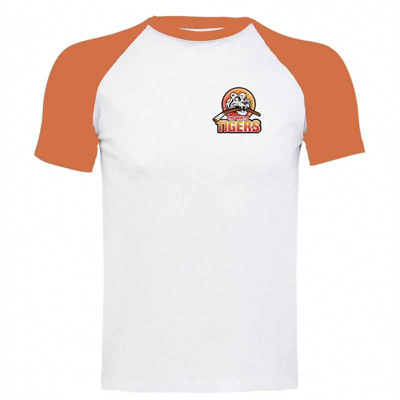 T-shirt coton bicolore adulte