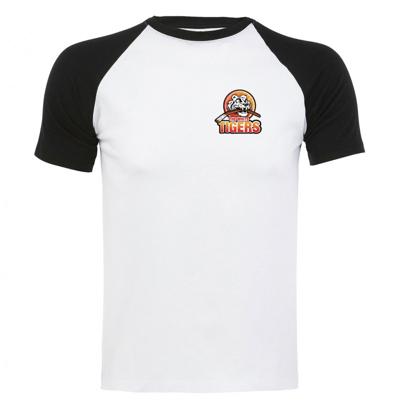 T-shirt coton bicolore adulte