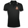 Polo coton bicolore homme