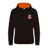Sweat capuche contrastée enfant