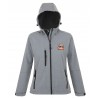 Softshell à capuche femme